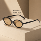 Sunset Muse – Retro Oval Sunglasses