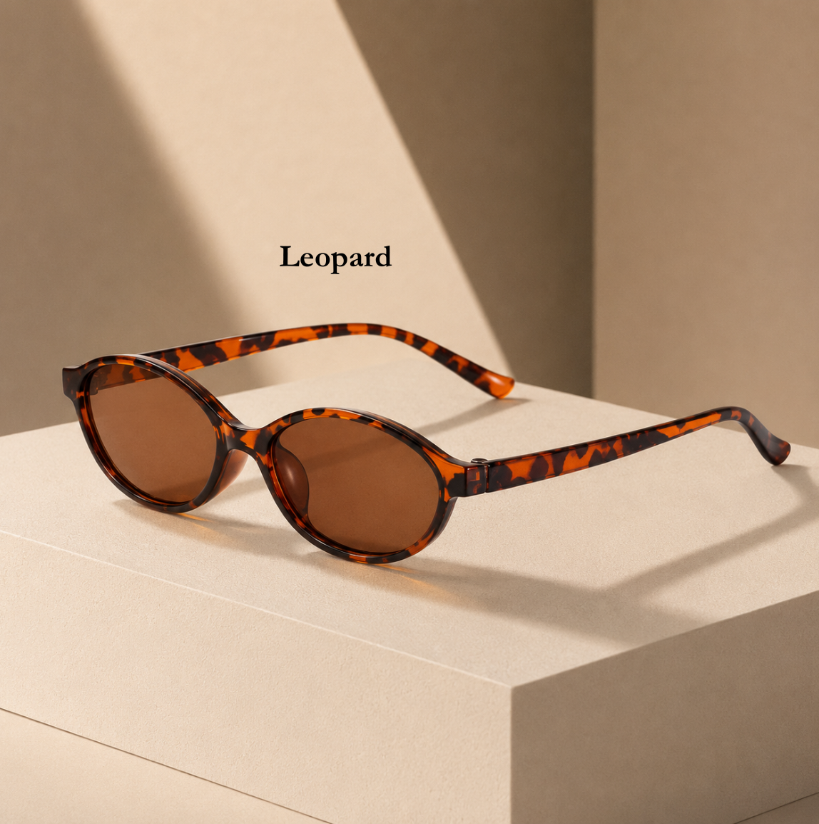 Sunset Muse – Retro Oval Sunglasses