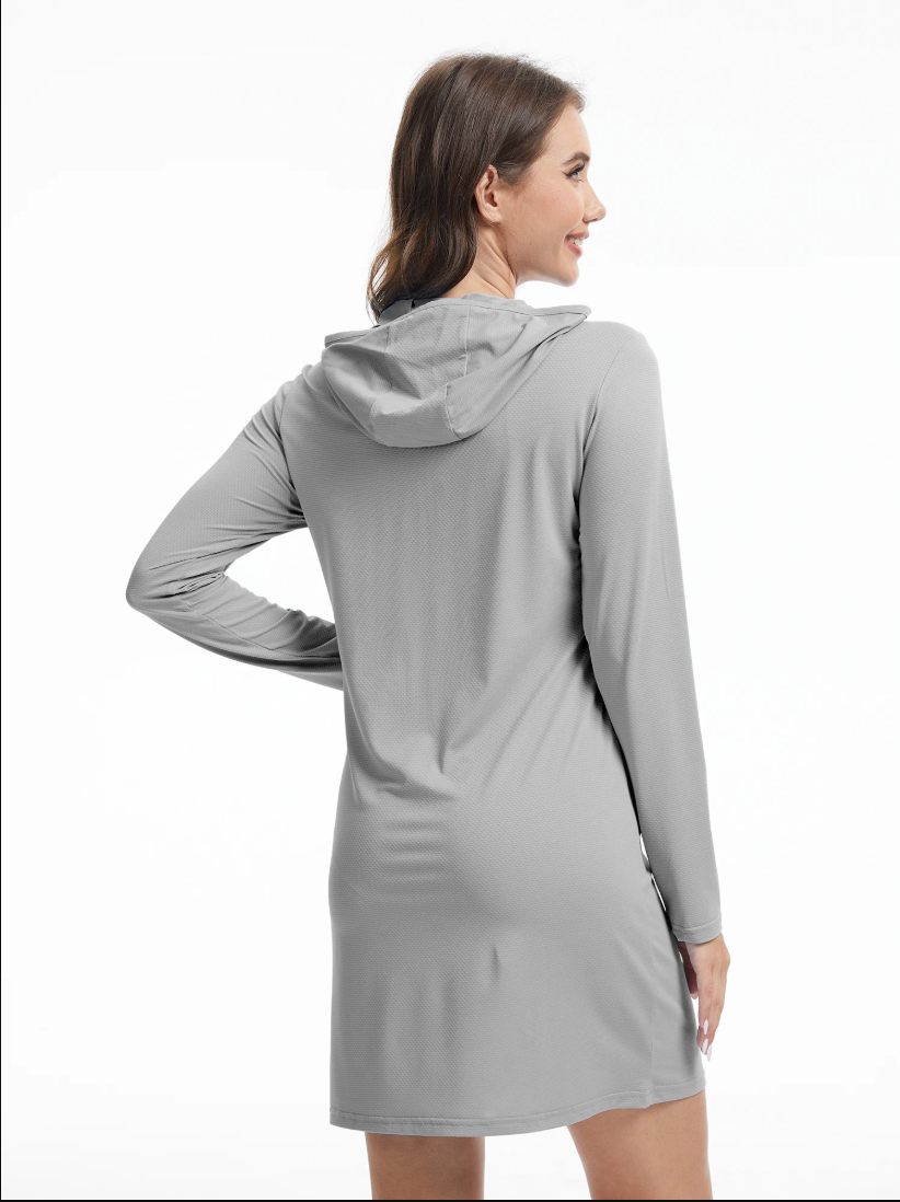 Coastal Shield – Lightweight Zip-Up Cover-Up Hoody