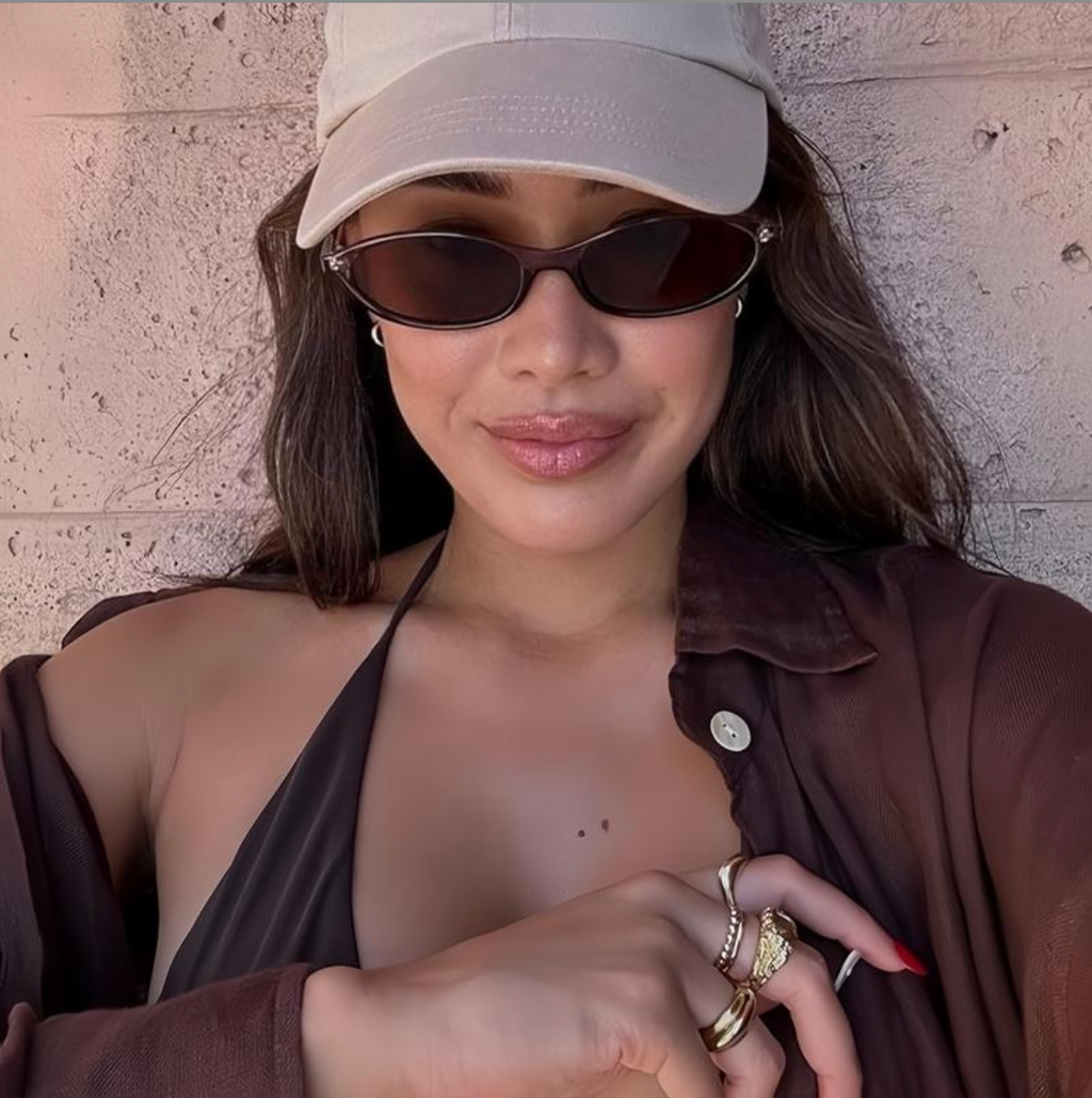 Sunset Muse – Retro Oval Sunglasses