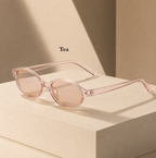 Sunset Muse – Retro Oval Sunglasses