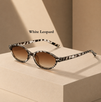 Sunset Muse – Retro Oval Sunglasses