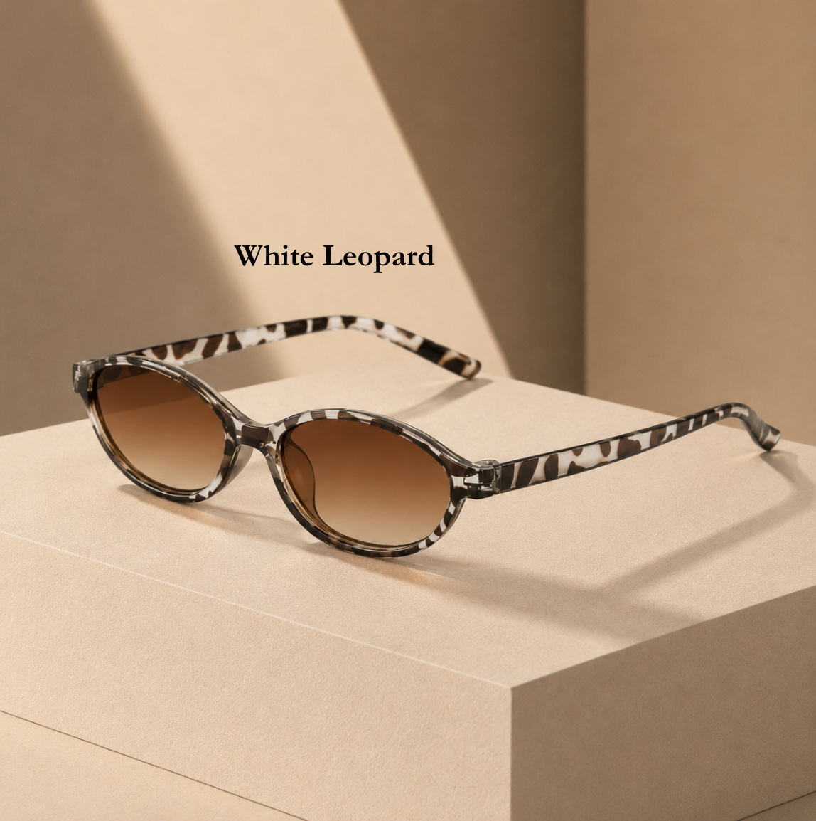 Sunset Muse – Retro Oval Sunglasses